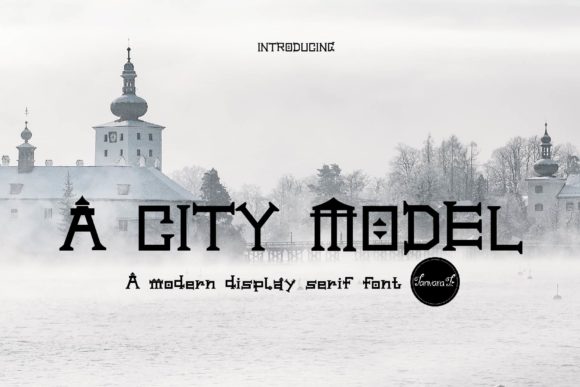 A City Model: A Display Font for Editorial Elegance