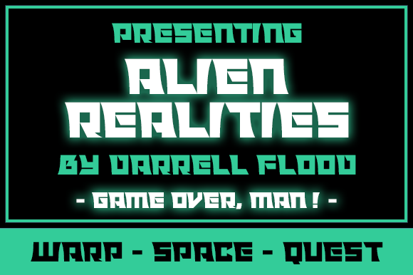 Alien Realities: A Font for Crafting Bold, Futuristic Designs