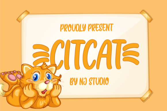 Citcat: A Vibrant Display Font for Editorial Design