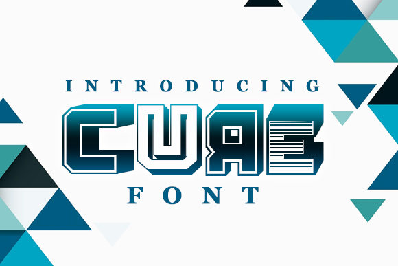 Cure: A Playful Display Font for Editorial Design