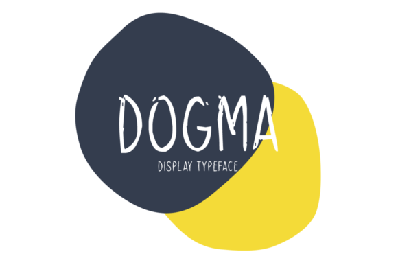 Dogma: A Modern Display Font for Web Design and Brand Identity
