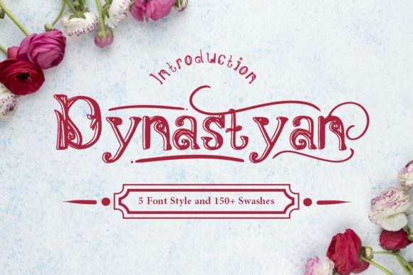 Dynastyan: A Vintage Font for Timeless Branding