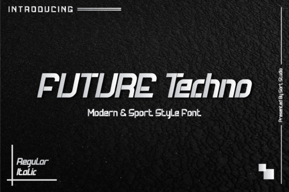 Future Techno: The Font That Elevates Your Brand