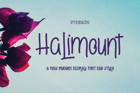 Halimount: A Font That Brings Handmade Magic to Every Design