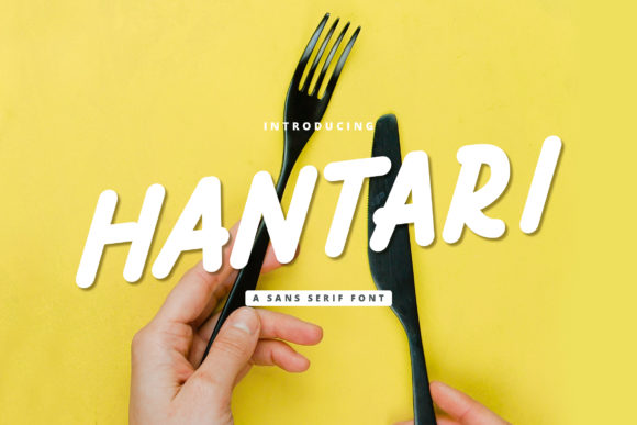 Hantari: The Bold Font That Elevates Your Campaigns