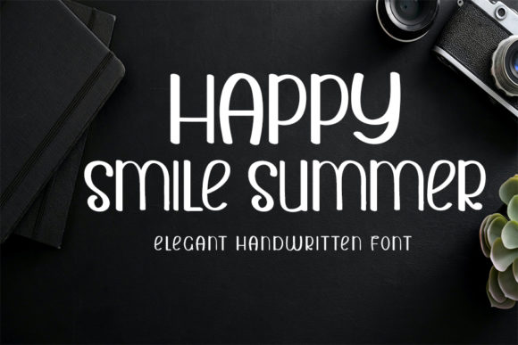 Happy Smile Summer: A Font That Brings Warmth to Your Brand