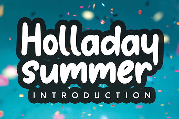 Holladay: A Versatile Display Font for Creative Branding