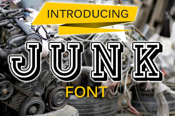 Junk: The Display Font That Elevates Your Brand