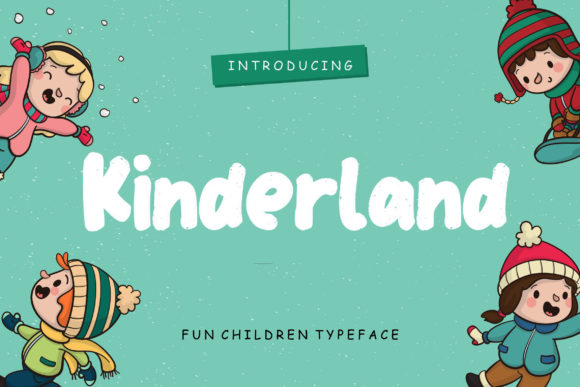 Kinderland: A Font for Whimsy and Editorial Charm