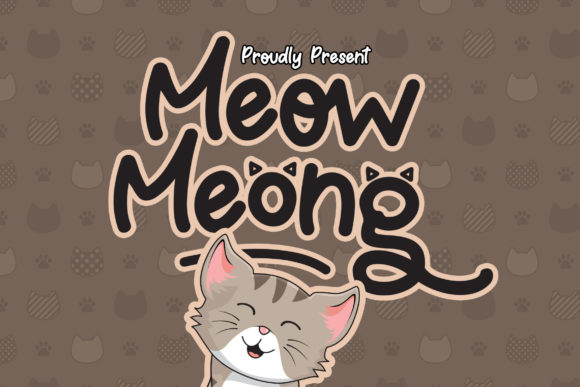 Meow Meong: A Display Font for Creative Web Design