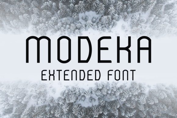 Modeka Extended: A Font That Elevates Every Craft Project
