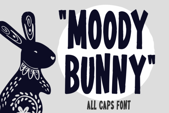 Moody Bunny: A Display Font for Editorial Creativity