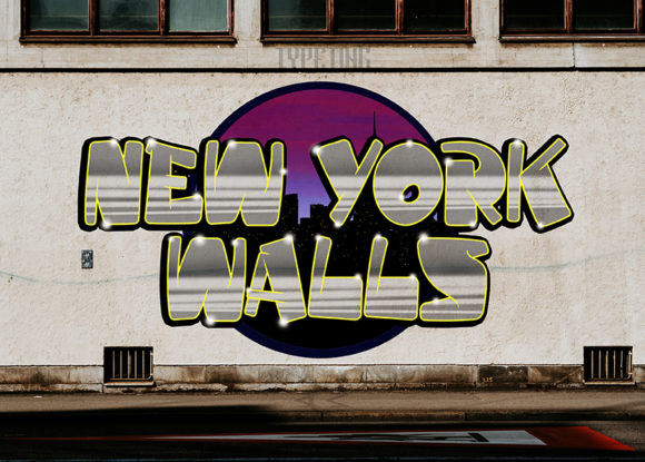 New York Walls: A Powerful Display Font for Bold Campaigns
