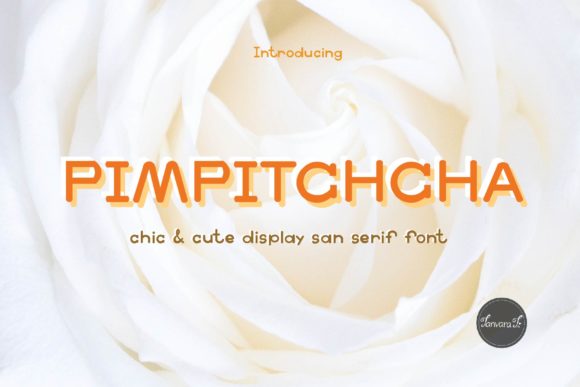 Pimpitchcha: A Display Font for Creative Editorial Design