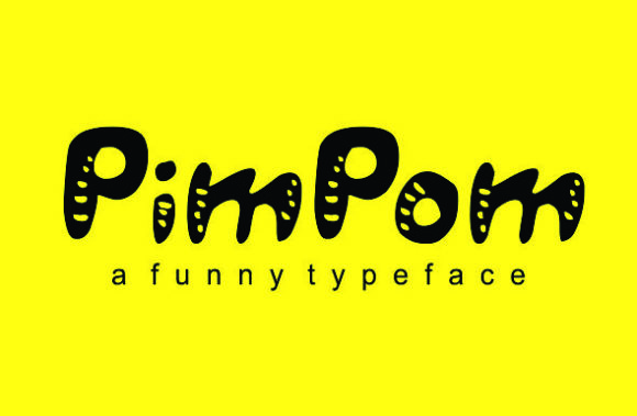 Pimpom: A Versatile Display Font for Modern Web Design