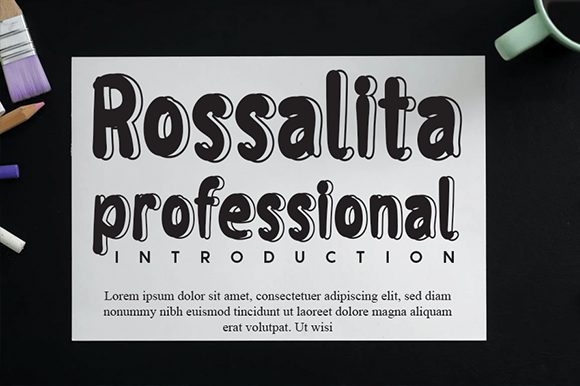 Rossalita Font Review: A Versatile Display Font for Designers