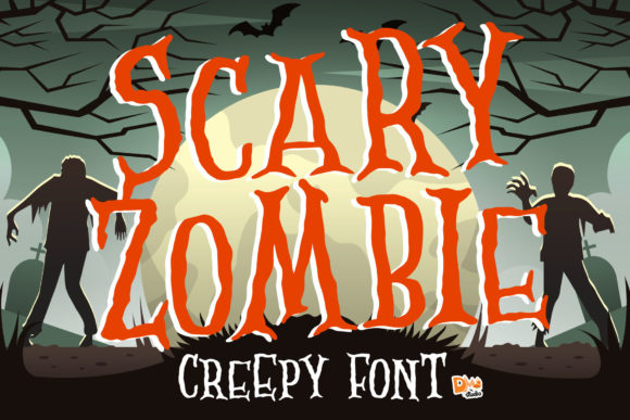 Scary Zombie: The Bold Display Font for Eye-Catching Digital Campaigns