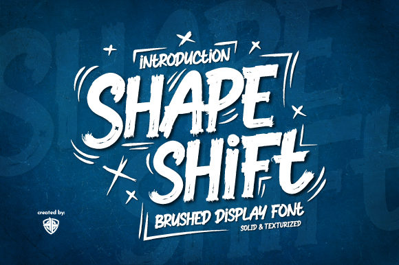 Shapeshift: A Modern Display Font for Creative Crafters