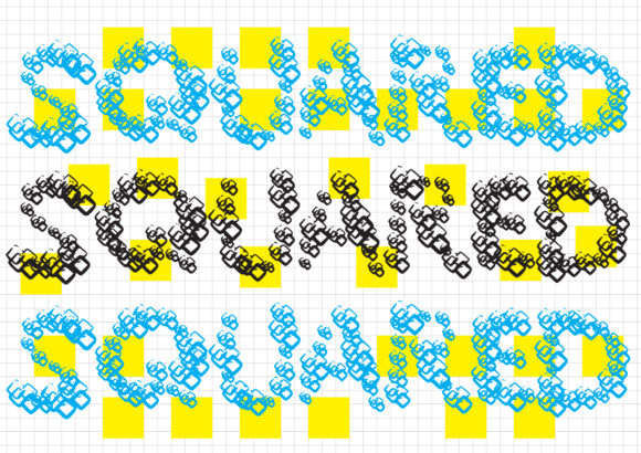 Squared: A Playful Display Font for Creative Crafters and Designers