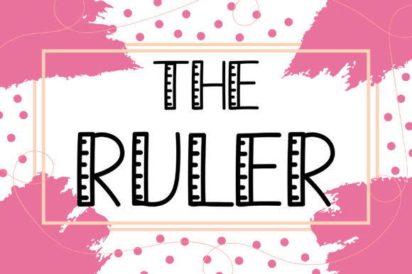 The Ruler: A Display Font That Elevates Branding with Style