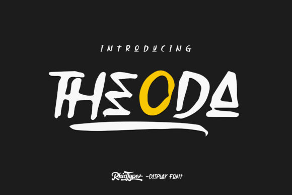 Theoda: A Display Font That Adds Charm to Every Craft Project