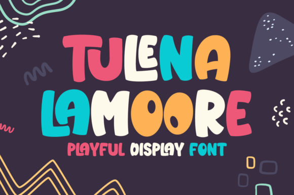 Tulena Lamoore: A Bold Display Font for Creative Campaigns