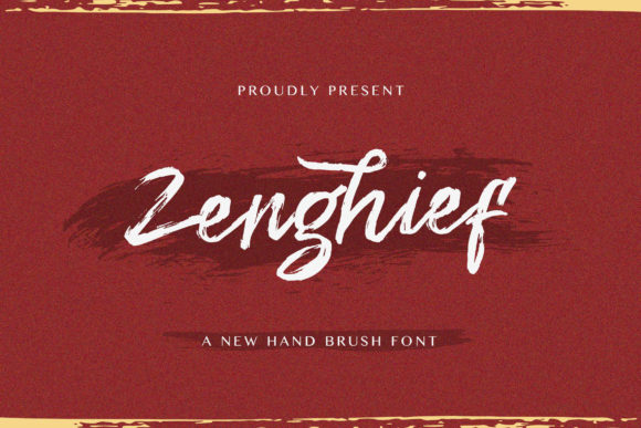 Zenghief: A Bold Display Font for Creative Projects